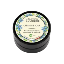 Crème De Jour Bio Aubépine Et Mélisse - Peau Mature - Savonnerie De La Chapelle - 50 ML