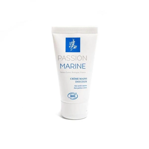 Crème Mains Bio Aux Algues Marines - Passion Marine - 50 ML 1 Crème Mains Bio Aux Algues Marines - Passion Marine - 50 ML