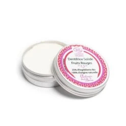 Dentifrice Bio Solide Aux Fruits Rouges Sans Huiles Essentielles - 30 ML - Autour Du Bain