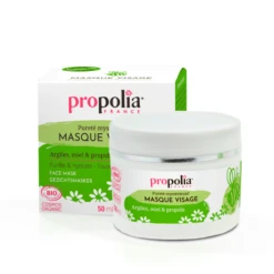 Masque Visage Bio - Kaolin, Miel & Propolis - Propolia - 50 ML
