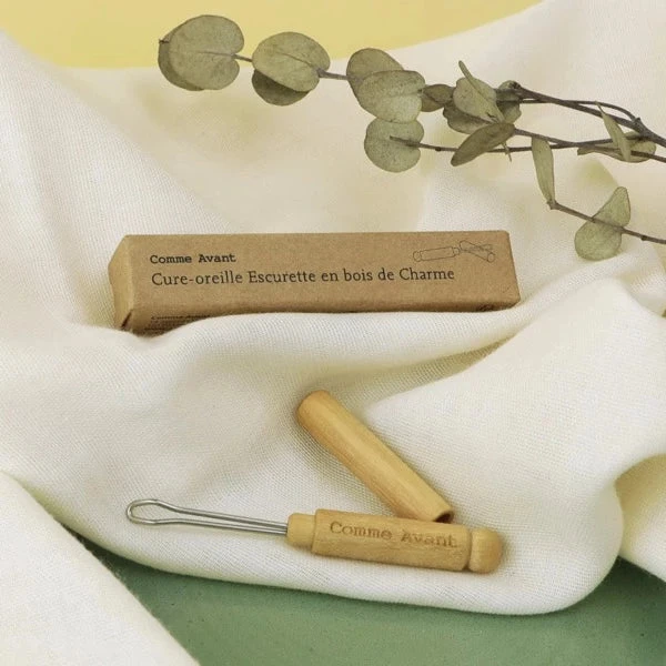 Cure-Oreille Escurette En Bois De Charme - Comme Avant - 7 Cm 2 Cure-Oreille Escurette En Bois De Charme - Comme Avant - 7 Cm – Image 2