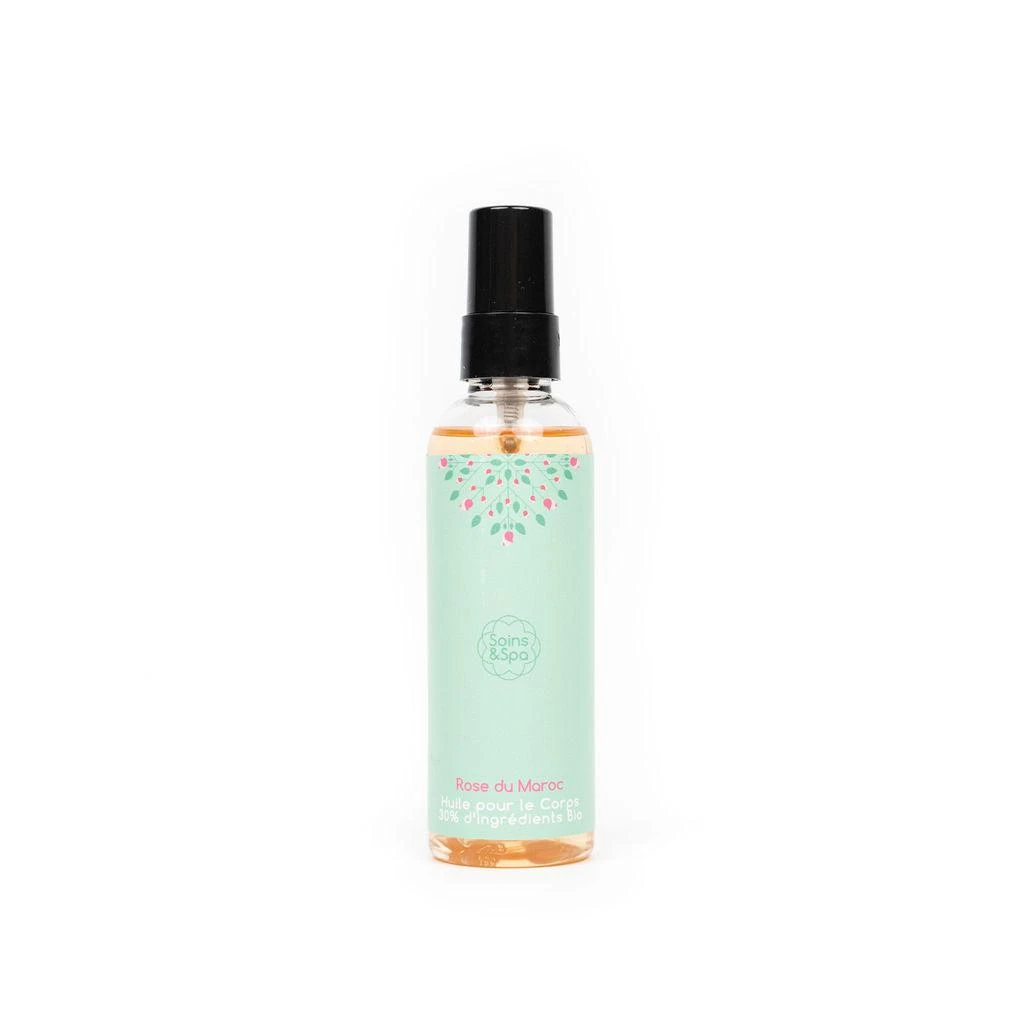 Huile Hydratante à La Rose Du Maroc - Peau Sèche - 100 ML - Autour Du Bain 1 Huile Hydratante à La Rose Du Maroc - Peau Sèche - 100 ML - Autour Du Bain