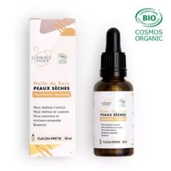 Huile De Soin Nourissante & Apaisante - Avocat Et Cameline - Peaux Sèches - Clémence & Vivien - 30 ML