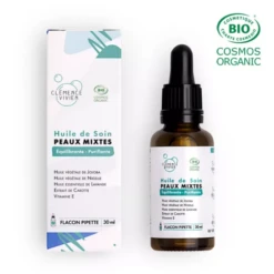 Huile De Soin Equilibrante & Purifiante - Noisette, Chanvre Et Nigelle - Peaux Mixtes - Clémence & Vivien - 30 ML