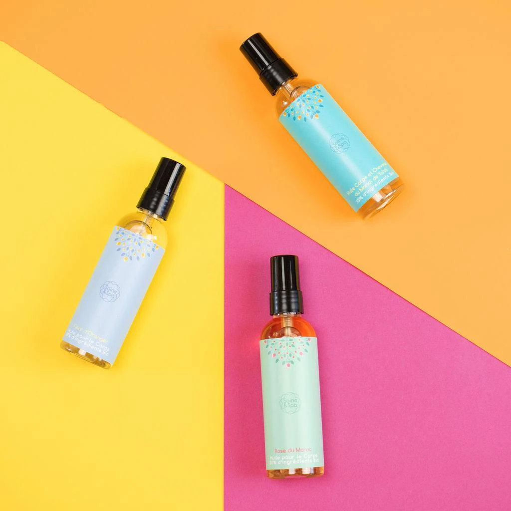 Huile Hydratante à La Rose Du Maroc - Peau Sèche - 100 ML - Autour Du Bain 2 Huile Hydratante à La Rose Du Maroc - Peau Sèche - 100 ML - Autour Du Bain – Image 2