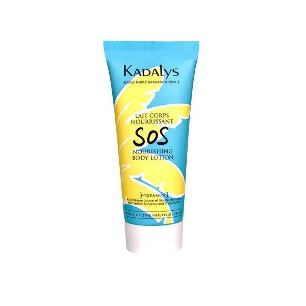 Lait Corps Nourrissant SOS - Banane Jaune Et Beurre De Karité - Hydramuse - Kadalys - 100 ML 1 Lait Corps Nourrissant SOS - Banane Jaune Et Beurre De Karité - Hydramuse - Kadalys - 100 ML