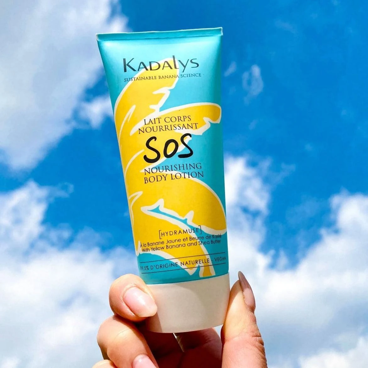 Lait Corps Nourrissant SOS - Banane Jaune Et Beurre De Karité - Hydramuse - Kadalys - 100 ML 2 Lait Corps Nourrissant SOS - Banane Jaune Et Beurre De Karité - Hydramuse - Kadalys - 100 ML – Image 2