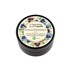 Masque Régénérant Bio Aubépine | Visage & Corps - Toute Peau - Savonnerie De La Chapelle - 100 ML