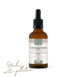 Huile De Moringa Oleifera Bio Anti-pollution - Peau Sensible & Cheveux - Comptoir Des Huiles - 50 Ml
