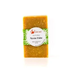 Savon à Froid Bio Aloe Arborescens “Nectar D’ Aloe” - Peau Fragile à Sèche - Louise émoi - 100 Gr
