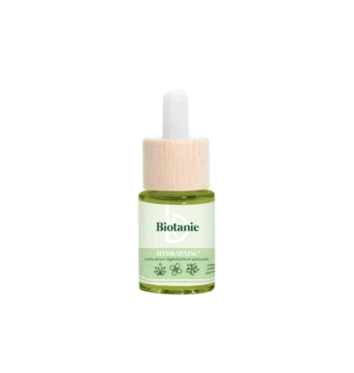Huile Sérum Visage Hydrapaise - Chanvre, Cameline Et Bourrache - Biotanie - 15 Ml -XOXO Cosmetique Magasin Visuel Huile Serum 15mL x668 2x png