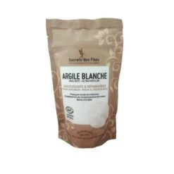 Argile Blanche Naturelle - DIY - Secrets Des Fées - 150 Gr