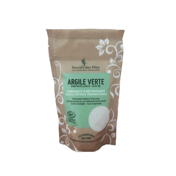 Argile Verte Naturelle - DIY - Secrets Des Fées - 150 Gr 1 Argile Verte Naturelle - DIY - Secrets Des Fées - 150 Gr