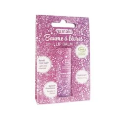 Baume à Lèvres Bio Enfant - Rose Nacré - Namaki -XOXO Cosmetique Magasin baume a levres teinte rose leger framboise