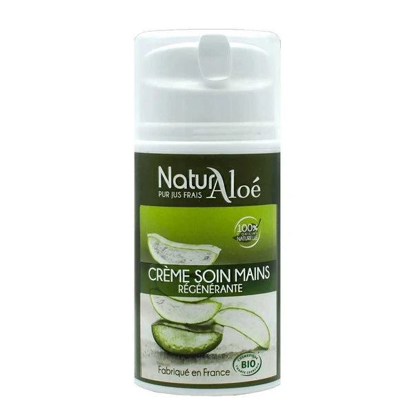 Crème Soin Mains Régénérante Bio à L'aloé Véra - Tout Type De Peau - Naturaloé - 50 Ml 1 Crème Soin Mains Régénérante Bio à L'aloé Véra - Tout Type De Peau - Naturaloé - 50 Ml