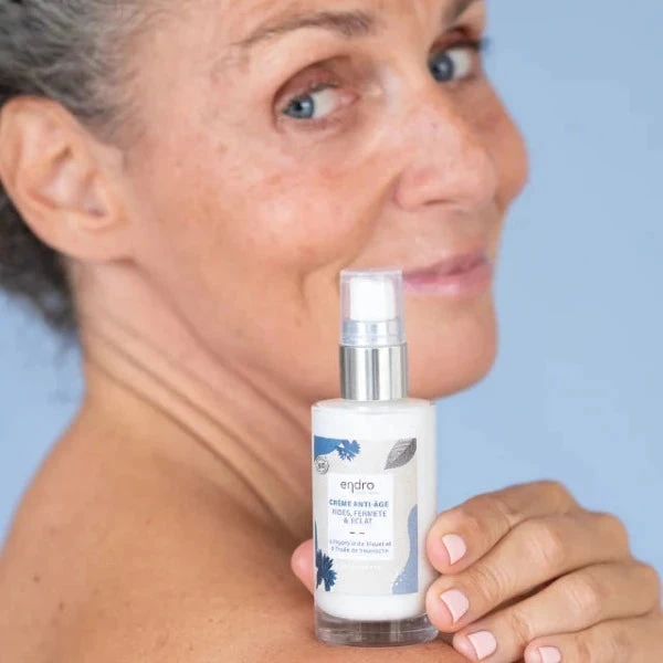 Crème Visage Anti-âge - Huile De Bourrache Et Hydrolat De Bleuet - Endro - 50 Ml 2 Crème Visage Anti-âge - Huile De Bourrache Et Hydrolat De Bleuet - Endro - 50 Ml – Image 2