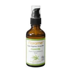 Huile Végétale De Chanvre Bio - Peau Fragile Et Mature - Florame - 50 Ml