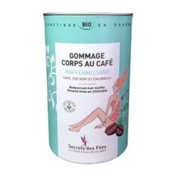 Gommage Corps Raffermissant - Café, Thé Vert, Chlorella - DIY - Secrets Des Fées - 200g