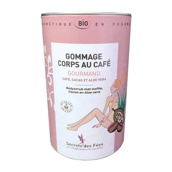 Gommage Corps Gourmand - Café, Cacao Et Aloe Vera - DIY - Secrets Des Fées - 200g 1 Gommage Corps Gourmand - Café, Cacao Et Aloe Vera - DIY - Secrets Des Fées - 200g