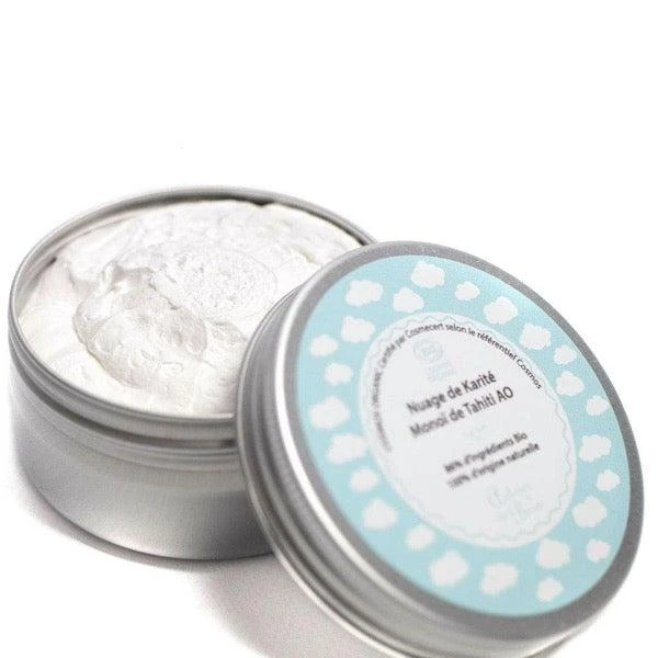 Nuage De Karité à L'huile De Monoï De Tahiti - Peau Sèche - 100 ML - Autour Du Bain 2 Nuage De Karité à L'huile De Monoï De Tahiti - Peau Sèche - 100 ML - Autour Du Bain – Image 2