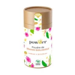 Poudre De Brahmi Bio - Tonifie Et Revitalise - Tous Types De Peaux Et De Cheveux - Powder - 100 Gr