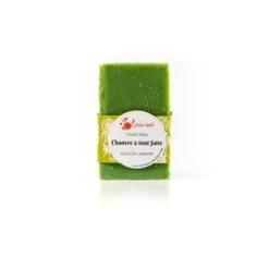 Savon Au Chanvre Surgras Bio "Chanvre à Tout Faire" - Toute Peau - Louise émoi - 100 Gr
