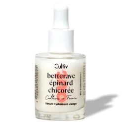 Sérum Booster D'hydratation - Betterave, Epinard, Chicorée - Toute Peau - Cultiv - 30 ML