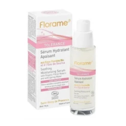 Sérum Hydratant Apaisant - Microalgues - Peaux Sensibles - Tolérance - Florame - 30 Ml