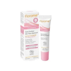 Soin Contour Des Yeux Apaisant - A L'amande Douce - Peau Sensible - Tolérance - Florame - 15 Ml